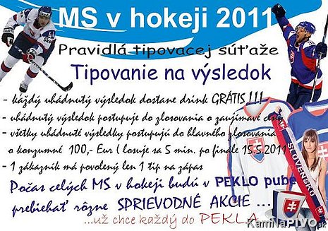 súťaž cez MS v hokeji 2011